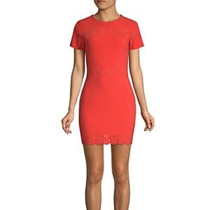 NWT  Likely Red Eyelet Dress